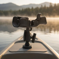 Kayak Rod Holder Handsunrestricted Fishing Pole Holder Compact Black for Anglers