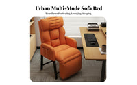 Adjustable resting Chair Foldable Design Folding Recliner Space-Saving Lockable Position for Adults, Nap Time, Home, Living Room