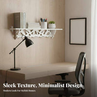 Rectangular on-wall board Easy to Install levitating Shelf Modern Design for Students