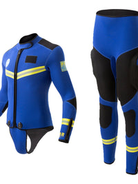 专业水域救援潜水服连体游泳救生员衣服水上乐园救生员工作服漂流
