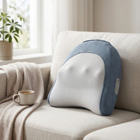 Rechargeable Electric Massage Cushion Cordless Massage Cushion with Type-C Port Ergonomic Back Massager Portable for Office Workers, Students, Sofa