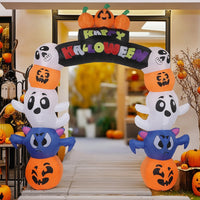 Inflatable Archway Outdoor Halloween Inflatable Freestanding Halloween Archway Oversized for Homeowners, Families, Yard, Entryway