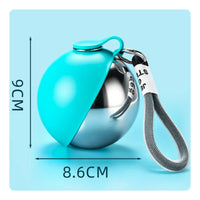 2 in 1 Water Bottle Bowl Leak-Proof Foldable Water Bowl Bottle Single-Hand Use