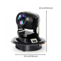 Moving Head Beam Light 12-Channel Stage Light with Digital Control Beam Light Compact Efficient Heat Dissipation for DJs
