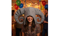 Sheep Protuberance Hat Felt-Like Sheep Protuberance Headpiece Structured Headpiece with Protrusions for Cosplayers, Cosplay