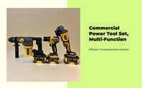 Percussion Drill, Power Drill, Angle Grinder, Professional Power Tool Combo Kit, Variable Speed, sturdy Duty, Multi-Functional, Construction, Workshop