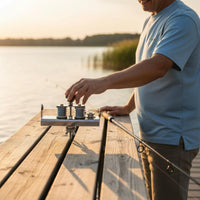 PE Line Spooling Tensioner 304 Stainless Steel for Anglers, Boat Fishers