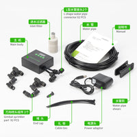 Aquarium Plant Smart Timer Misting System for Reptile Rainforest Humidifier Sprayer (UK Plug)