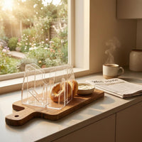 Acrylic Bagel Rigid Kitchen Tool Cutout Supports