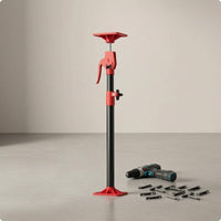 Cabinet Jack Pole Tilting Base Telescopic Support Pole Construction Tool for Home Improvers