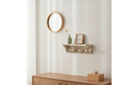 Scrollwork Wall Shelf Vintage Decorative Wall Shelf Ornate for Bathroom
