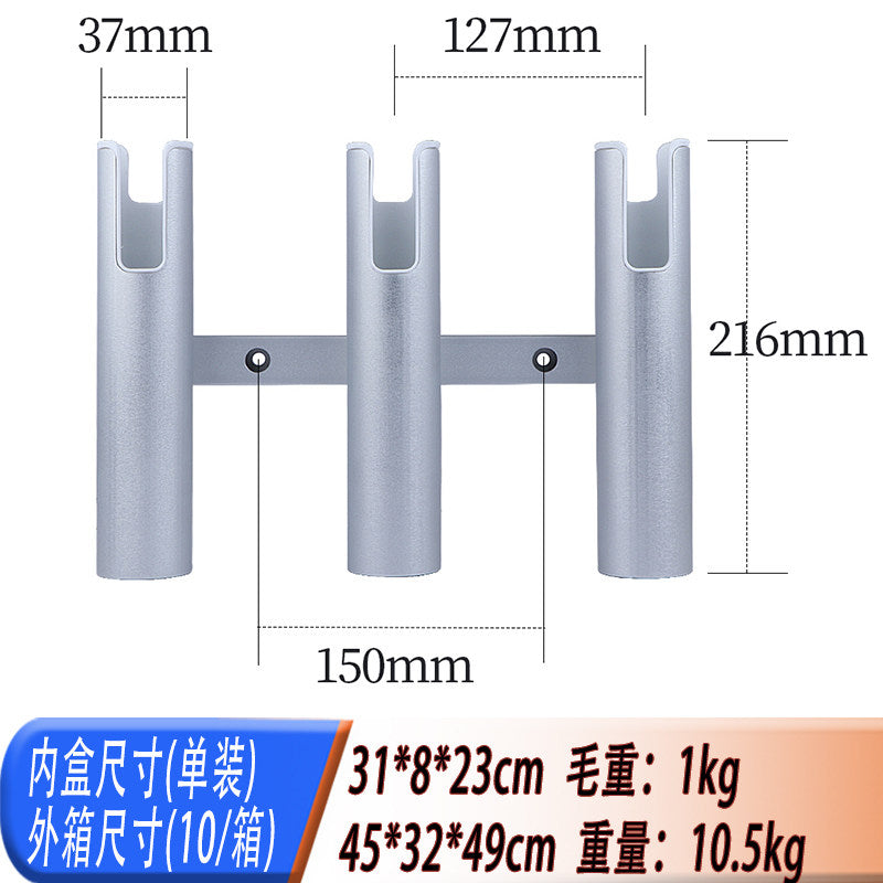 Silver 3-tube