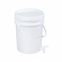 Water Container Spigot Leak-Resistant Closure Hand Washing Station Container Portable Water Jug Tap Thickened Frame Compost Tea