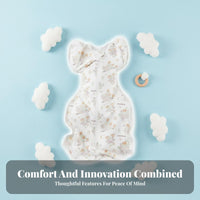 Arms-up Swaddle Sack Anti-Startle Arms-up Swaddle Breathable for Rest Time