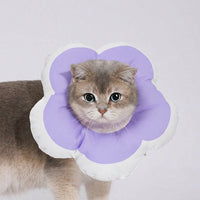 Soft Pet Cone with Adjustable Strap, Cushioned Padded Dog Cone and Cat Cone for Dog Recovery, Stop Licking and Anti Bite Pet Grooming Protection
