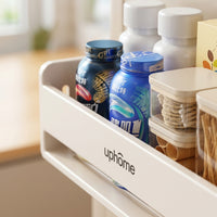 Cabinet Metal Fridge Organizer and Wall for Home Use, Rectangular Refrigerator Storage for Students and Kitchen