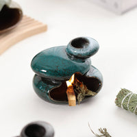 Ceramic Incense Holder Heat-Resistant Ceramic Aroma Furnace