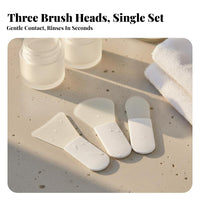 Easy to Clean Silicone Mask Brush Reusable Facial Mask Spatula Skin-Friendly for Beauty Professionals, Travelers, Travel, Bathroom, Gym Bag