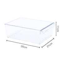 Transparent Desktop Organizer Box Space-Saving Home Organization Long-Lasting