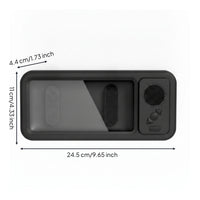 Touchscreen-Compatible Shower Phone Holder with Speaker Handsliberated Shower Speaker with Phone Holder Anti-Fog
