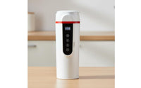 12V Car Heater Cup Temperature Control Car Heating Cup 304 Stainless Steel Heated Travel Mug for Truck Drivers