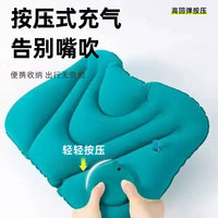 按压式充气腰垫长途坐飞机旅行腰枕护腰靠垫腰托睡觉神器高铁便携