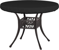 Outdoor Round Table Cover 210D Oxford Fabric Waterproof Dustproof Furniture Cover