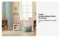Multi-container Toy Shelf Removable containers Multi-container Organizer robust Frame for Parents