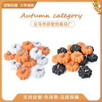Thanksgiving Foam Pumpkin Decor Set (16 Pieces)