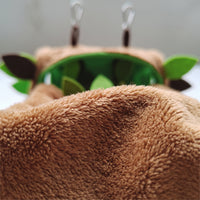 Small Pet Plush Hammock Tunnel Swing Set for Hamsters Squirrels