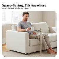 Adjustable C-Table Minimalist Design Adjustable C-Shaped Stand Space-Saving