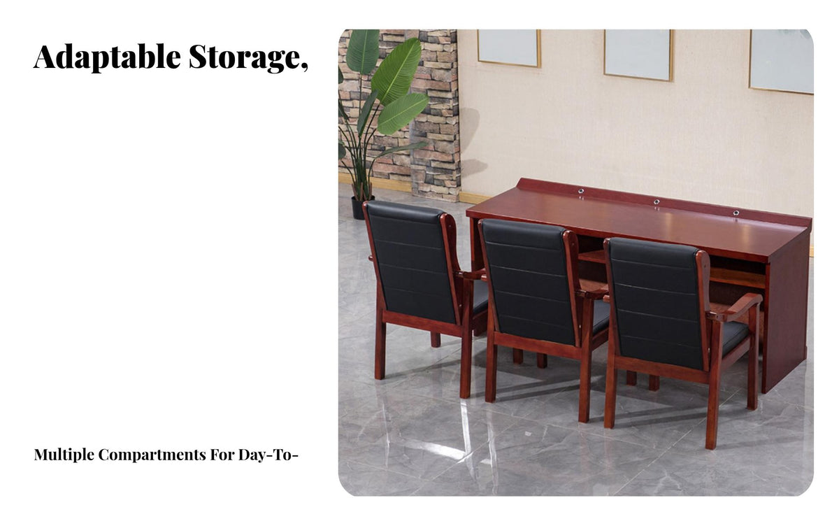 Minimalist Design Long Rectangular Boardroom Table Modern design Rectangular Boardroom Table Spacious surface Meeting Desk Large Seating Capacity for senior managements, Business Professionals, work groups, Conference Room, Training Center