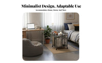 360-Degree Rotation Rotating Storage Cart Cart Movable with casters Rolling Organizer Cart Easy Movement Storage Trolley Space-Saving Design for Office Workers, Homeowners, Dormitory, Small Spaces, Bedroom, Study Room