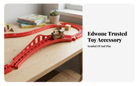 Interlocking Curved Ramp Track Plastic Arched Track Extension