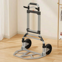 Folding Hand Truck Smooth Portable Trolley Space-Saving for Delivery Drivers