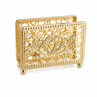 Napkin Holder with Feet Ironwork Standing Napkin Holder Hollow for Restaurant