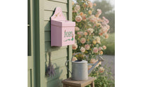 Wall Mount Mailbox Enchanting Design Vintage Wall Mount Mailbox Vintage Design Mail Container Decorative Rose Letterbox