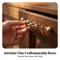Tree Leaf Branch Cabinet Handle