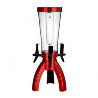 Three Beer Dispenser Cylindrical Beer Pourer Creamy Foam Drink Appliance