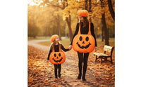 Jack-O'-Lantern Costume Wearable Garment Soft Festive Fancy Dress for Children Adults