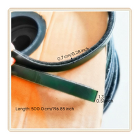 Gray soundproof door strip, easy install