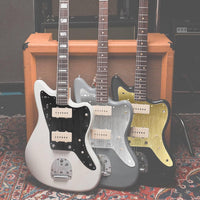 Metal Aluminum Alloy JM Electric Guitar Pickguard for Jazzmaster Guitar Body Front Cover