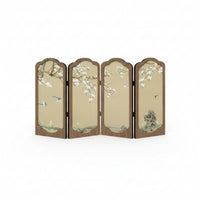 Home Decor Foldable Floral Folding Screen Decorative