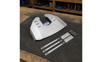 Outboard Engine Hydrofoil Improves Planing Anti-Bow Elevation Plate Reduce