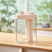 Leakproof Cold Brew Pitcher with Filter Removable Cold Brew Pitcher Reusable BPAsafe for Office Pantry
