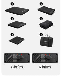 BLACKDOG云感加厚自动充气床双人户外露营帐篷气垫地铺睡垫可折叠
