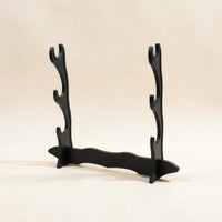 Multi-Tier Blade Rack Sleek Black Finish Multi-Tier Blade Stand Sturdy & Stable