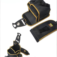Rotating Tool Pouch Portable Utility Belt Heavy Duty for Repairs, Electricians