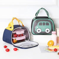 Children's Thermal Lunch Tote Large Capacity Kids Insulated Lunch Bag for School