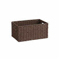 Imitation Rattan Slipper Holder Stackable Shoe Organizer Farmhouse and design